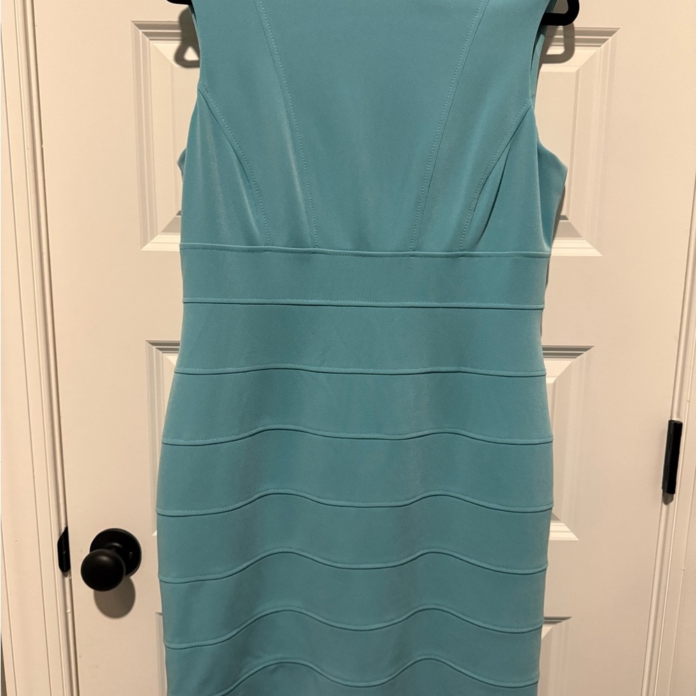 ANTONIO MELANI Teal Midi Dress